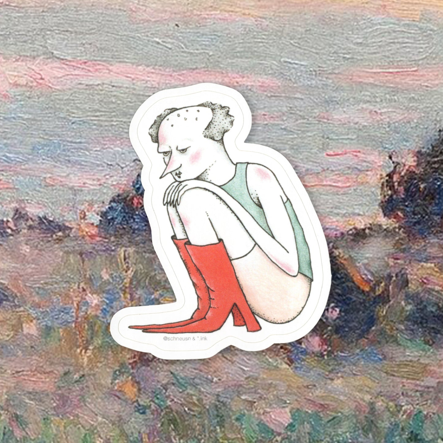 C*nty Grandpa - Sticker